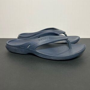 Kids CROCS Baya Navy Blue Flip Flop Sandals / Size 12 C